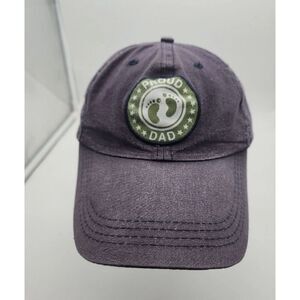 PROUD DAD BASEBALL ADJUSTABLE STRAPBACK HAT/CAP, NAVY BLUE, FATHER/PARENT